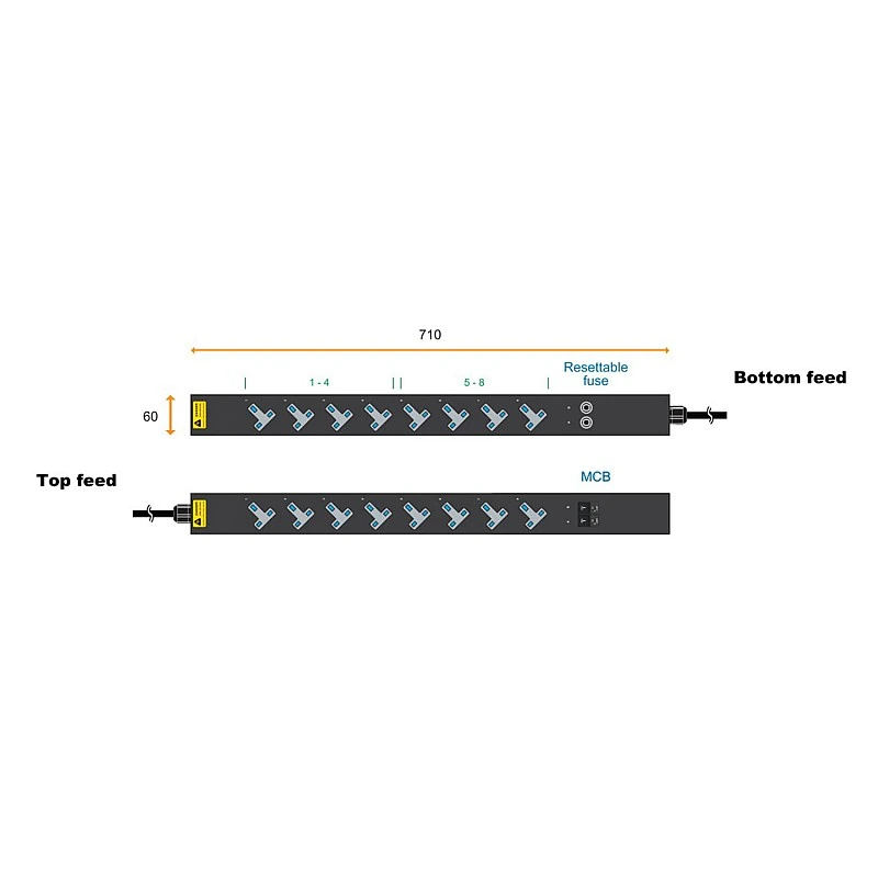 Austin Hughes InfraPower PDU, V8UK135-16A EN/3B-1 - Austin-Hughes-V8UK135-16A EN/3B-1 PDU ｜ 衍光HinKwong 香港