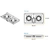 Austin Hughes Top Fan Kit for Wall Mount Rack (Fan x 2), BR-F2 Austin Hughes Top Fan Kit for Wall Mount Rack (Fan x 2), BR-F2