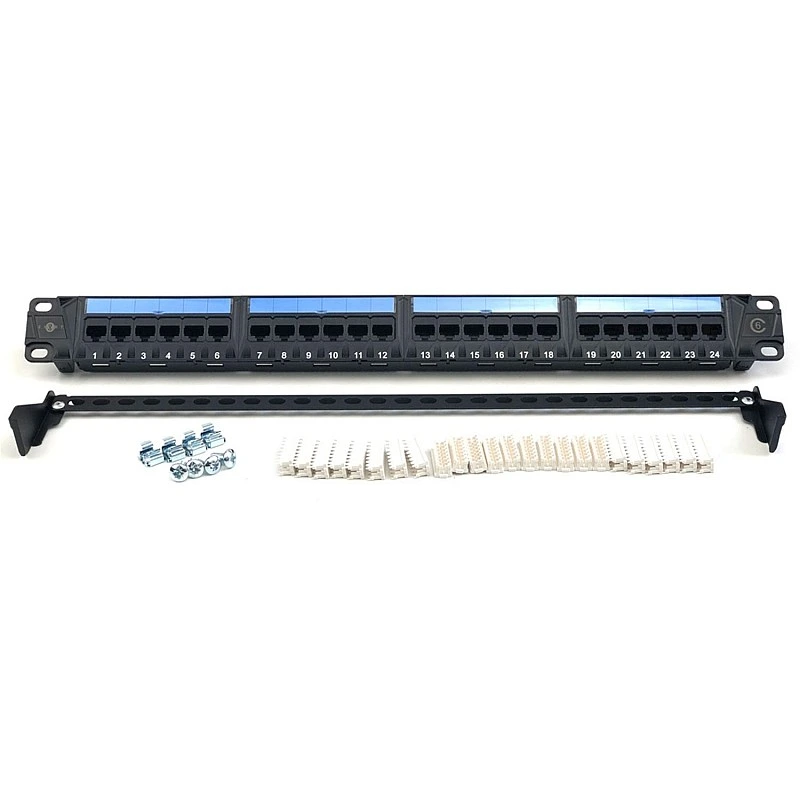 EIGHT 24ports Cat6 Patch panel, PPCAT624 - PPCAT624 Patch panel ｜ 衍光HinKwong 香港