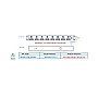 Austin Hughes InfraPower PDU, 8 Outlet, H8UK90-13A_BS/3B-1