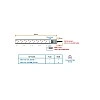 Austin Hughes InfraPower PDU, 8 Outlet, V8UK135-13A_BS/3B-1 Austin Hughes InfraPower PDU, 8 Outlet, V8UK135-13A_BS/3B-1