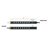 Austin Hughes InfraPower PDU, 8 Outlet, V8UK45-13A BS/3B-1 - Austin-Hughes-V8UK45-13A BS/3B-1 PDU ｜ 衍光HinKwong 香港