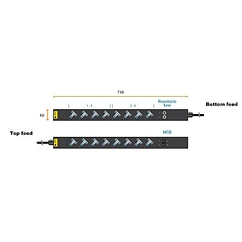 Austin Hughes InfraPower PDU, V8UK45-16A_C20/3B-1