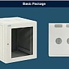 Austin Hughes UltraRack BR Series Cabinet Wall Mount Rack, BR-9.6