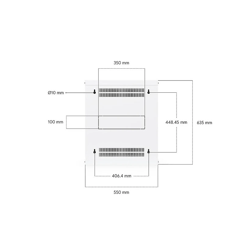 Ubiquiti UniFi 12U Rack Cabinet - Authorized Goods