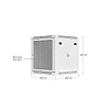 Ubiquiti UniFi 12U Rack Cabinet - Authorized Goods