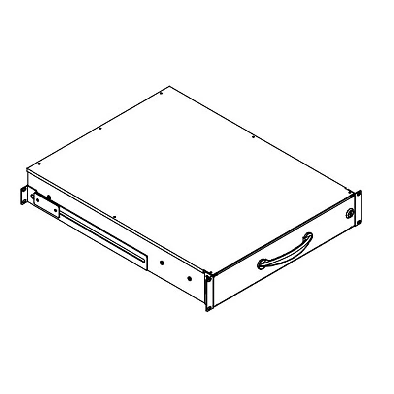 Austin Hughes 2U Rackmount Drawer with lock, TSD-2U