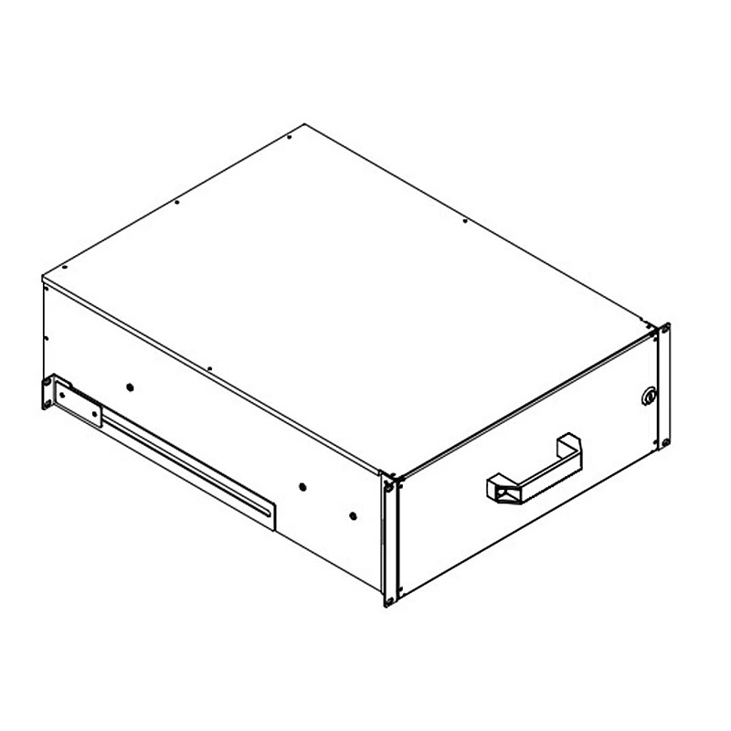 Austin Hughes 4U Rackmount Drawer with lock, TSD-4U