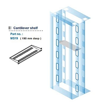 Austin Hughes Cantilever Shelf, MS19