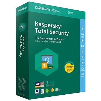 Kaspersky Total Security Multi-Device Boxset 3 Years - 1 Device Pack, SOFBOXKTSMD1D3Y