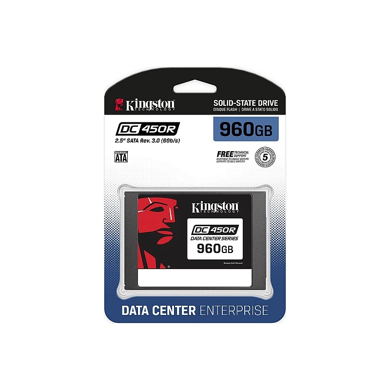 Kingston DC 450 Series 2.5" SATA SSD, SEDC450R/960G - K-S-SEDC450R/960G SSD ｜ 衍光HinKwong 香港