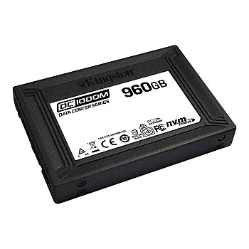 Kingston DC1000M Series 2.5" U.2 NVMe SSD, SEDC1000M/960G