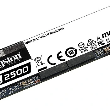 Kingston KC2500 Series M.2 PCIe NVMe Gen 3 x 4 250GB SSD, SKC2500M8/250G