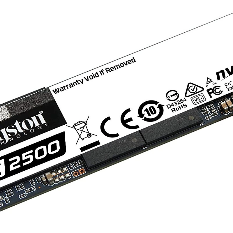 Kingston KC2500 Series M.2 PCIe NVMe Gen 3 x 4 250GB SSD, SKC2500M8/250G - K-S-SKC2500M8/250G SSD ｜ 衍光HinKwong 香港