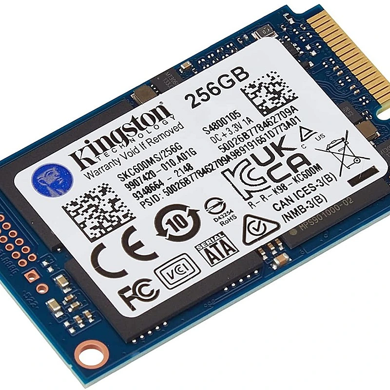 Kingston SKC600 mSATA SSD, SKC600MS/256G - K-S-SKC600MS/256G 固態硬碟 ｜ 衍光HinKwong 香港