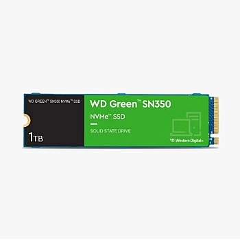 WD Green SN350 NVMe 1TB M.2 SSD, WDS100T3G0C
