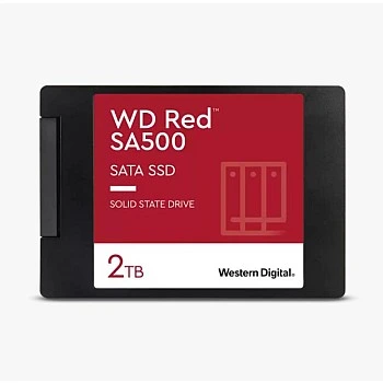 WD Red NAS SA500 SATA 2TB 2.5" SSD, WDS200T1R0A