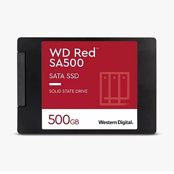 WD Red NAS SA500 SATA 500GB 2.5" SSD, WDS500G1R0A