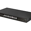 DrayTek 28-Port Managed PoE Switch, VIGOR-P2280X - D-VIGOR-P2280X Switches ｜ 衍光HinKwong 香港