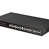DrayTek 28-Port Smart PoE Switch, VIGOR-P1282 - D-VIGOR-P1282 Switches ｜ 衍光HinKwong 香港