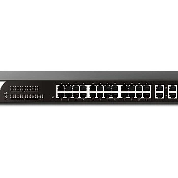 DrayTek 28-Port Smart PoE Switch, VIGOR-P1282