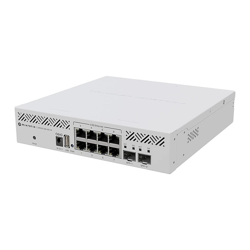 MikroTik 10 Ports 交換器 (CRS310-8G+2S+IN) - 香港行貨