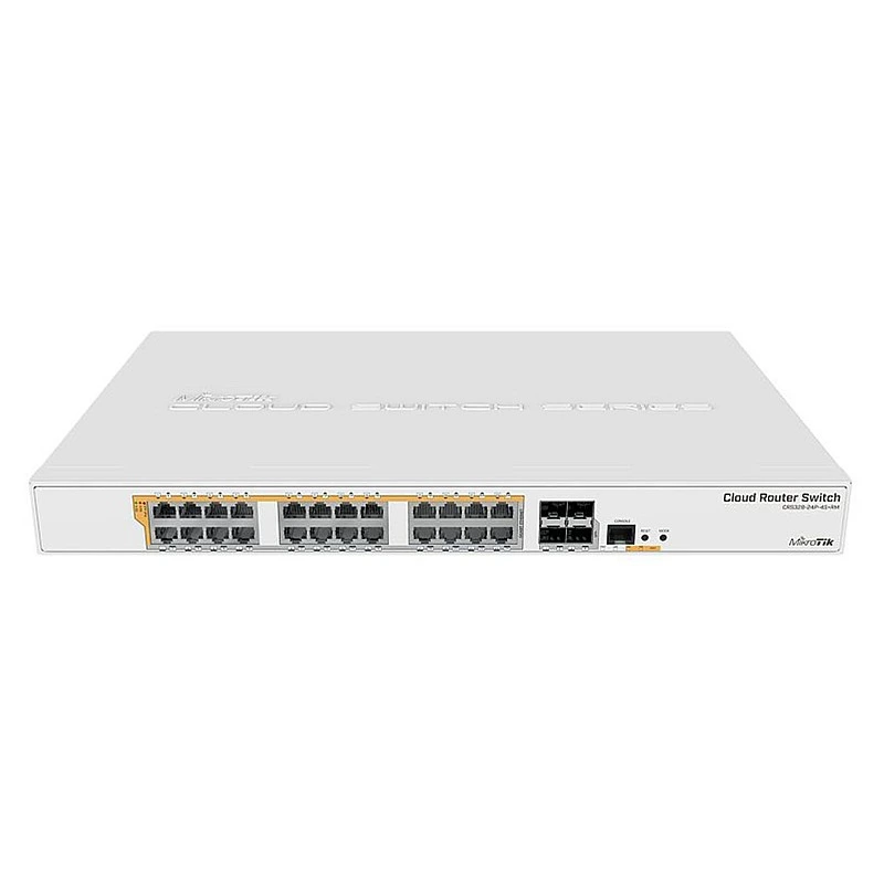 MikroTik 28 Ports Switch, CRS328-24P-4S+RM - M-S-CRS328-24P-4S+RM Switches ｜ 衍光HinKwong 香港