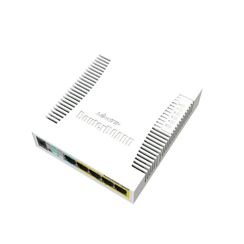 MikroTik 6 Ports Switch, CSS106-1G-4P-1S - M-S-CSS106-1G-4P-1S Switches ｜ 衍光HinKwong 香港