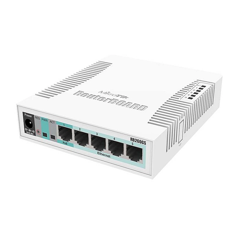 MikroTik 6 Ports Switch, CSS106-5G-1S (UK) - M-S-CSS106-5G-1S Switches ｜ 衍光HinKwong 香港