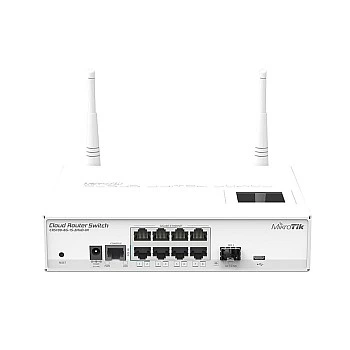 MikroTik 9 Ports Switch, CRS109-8G-1S-2HnD-IN (UK)