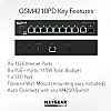 Netgear 10 port AV Line Managed Switch, GSM4210PD - N-GSM4210PD Switches ｜ 衍光HinKwong 香港