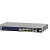 Netgear 24-Port Gigabit PoE+ 智能管型交換器, GS724TPv3︱終身保養︱香港行貨
