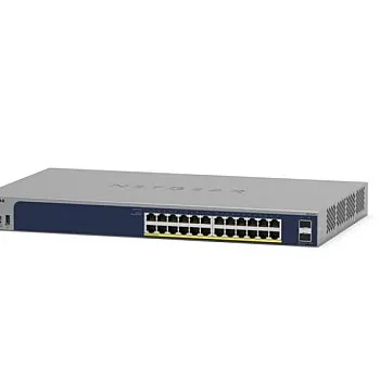 Netgear 24-Port Gigabit PoE+ Smart Managed Switch, GS724TPv3