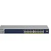 Netgear 24-Port Gigabit PoE+ 智能管型交換器, GS724TPv3︱終身保養︱香港行貨