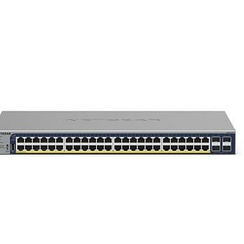 Netgear 48-Port Gigabit PoE+ Smart Managed Switch, GS752TPPv3