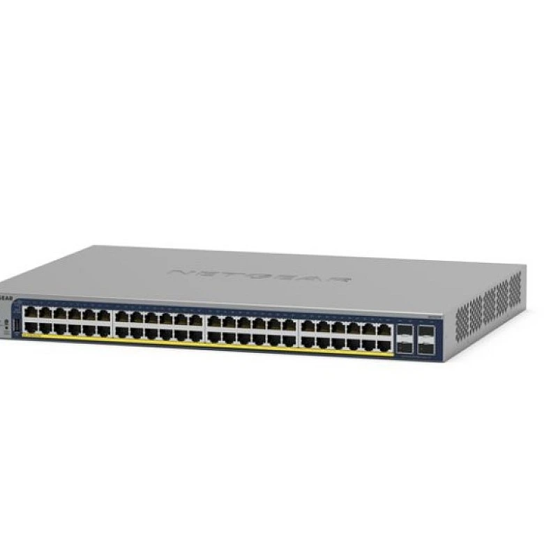 Netgear 48-Port Gigabit PoE+ Smart Managed Switch, GS752TPv3