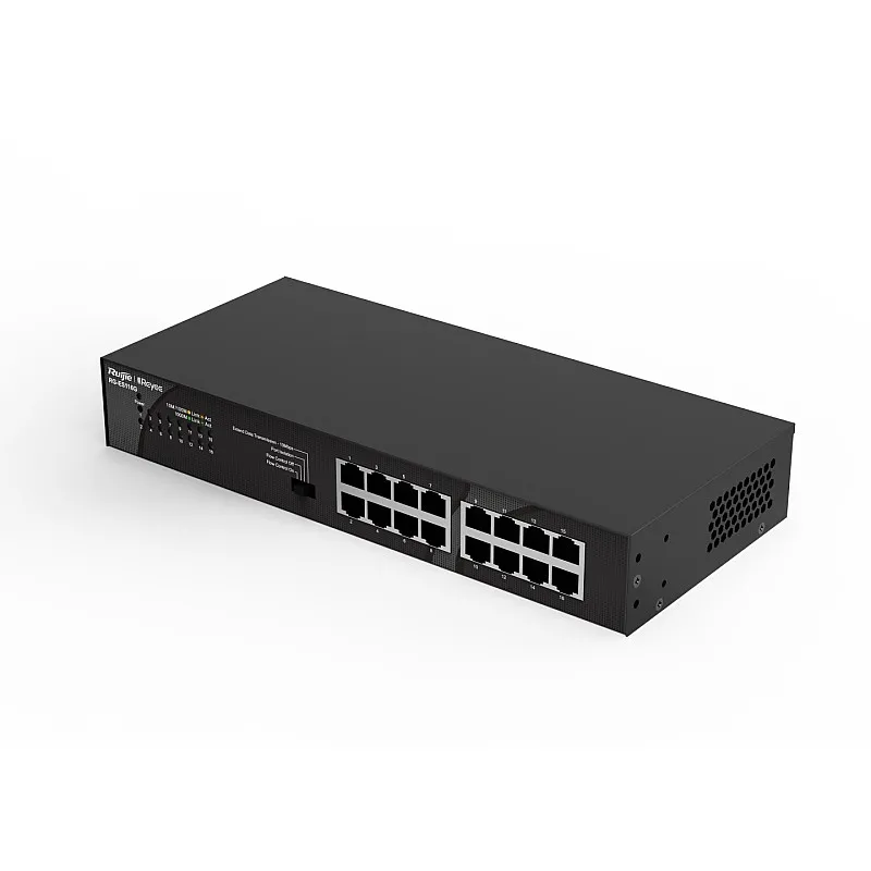 睿易 Reyee 16-Port 非網管交換器, RG-ES116G - R-RG-ES116G 交換器 ｜ 衍光HinKwong 香港