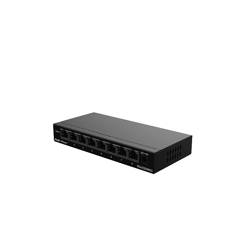 Reyee 8-Port Managed Switch, RG-ES208GC - R-RG-ES208GC Switches ｜ 衍光HinKwong 香港