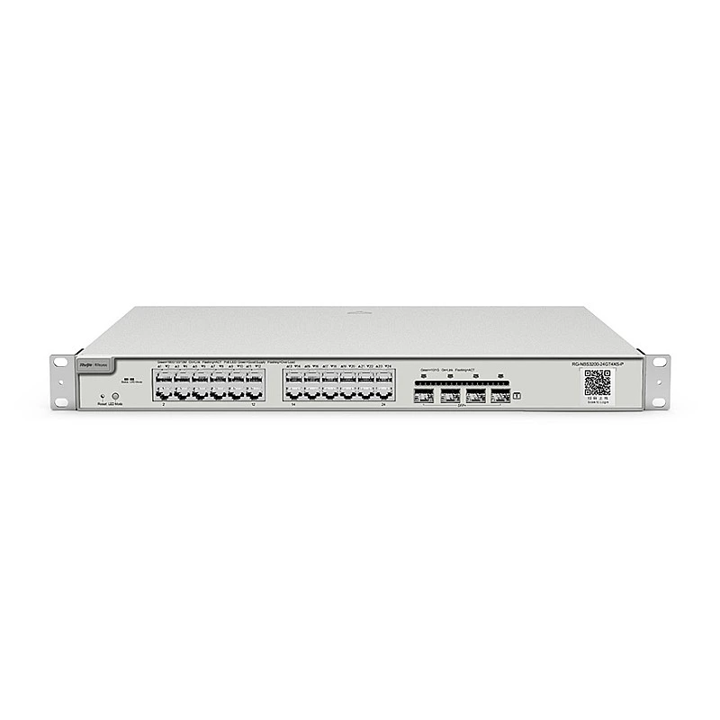 Reyee L2 Cloud Managed Switch, RG-NBS3200-24SFP/8GT4XS - R-S-RG-NBS3200-24SFP/8GT4XS Switches ｜ 衍光HinKwong 香港