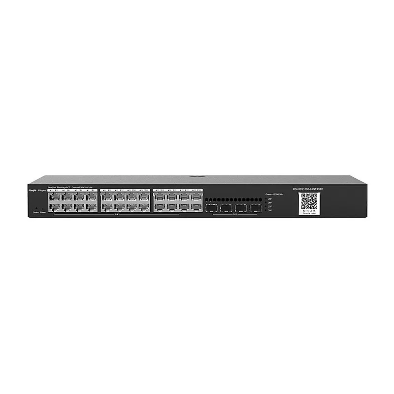 睿易 Reyee L2 Cloud Managed Switch, RG-NBS3100-24GT4SFP-V2 - R-S-RG-NBS3100-24GT4SFP-V2 交換器 ｜ 衍光HinKwong 香港