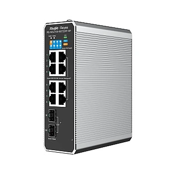 Ruijie Reyee Gigabit PoE 管理型交換器, RG-NIS2100-8GT2SFP-HP