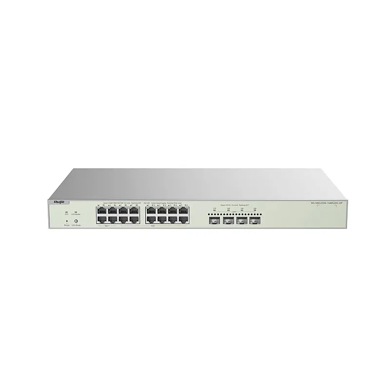 Ruijie Reyee PoE++ 網管交換器, RG-NBS3300-16MG4XS-HP