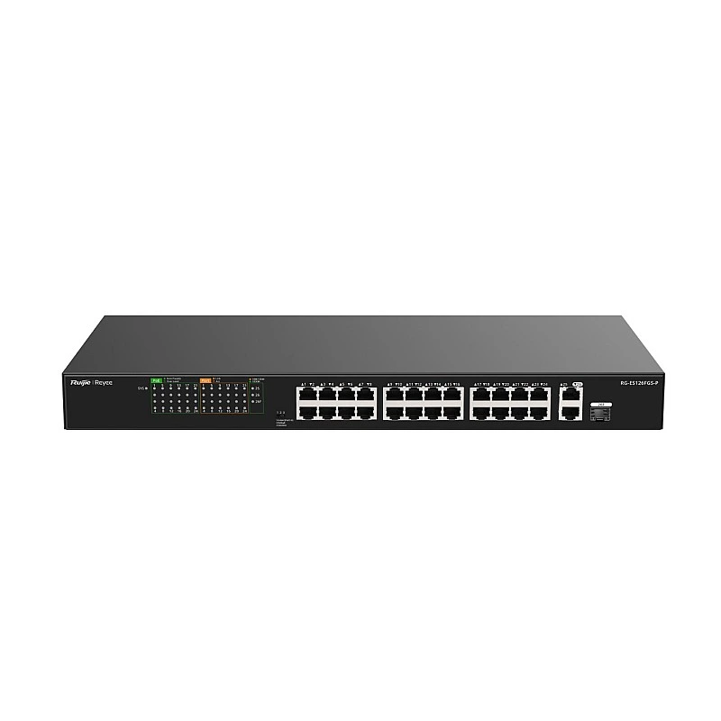 Ruijie Reyee PoE 非網管交換器, RG-ES126FGS-P - R-RG-ES126FGS-P 交換器 ｜ 衍光HinKwong 香港