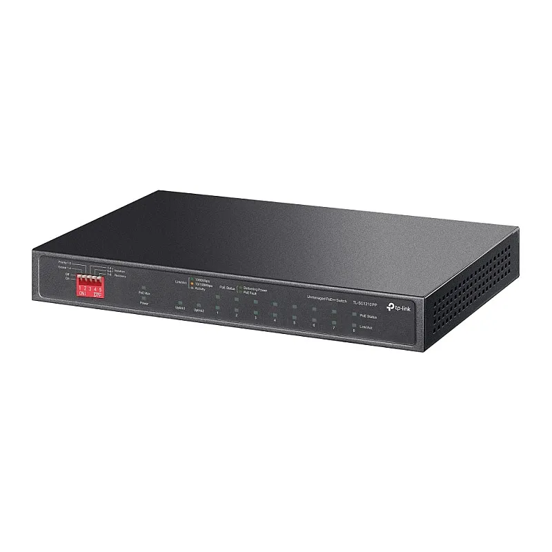 TP-Link 10-Port Gigabit PoE+ 非管理型交換器, TL-SG1210PP︱原廠保養