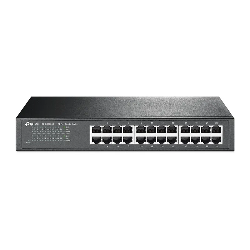 TP-Link 24-Port Gigabit 非管理型交換器, TL-SG1024D︱原廠保養