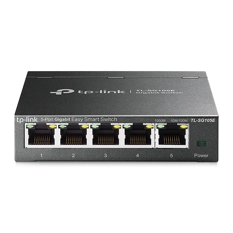 TP-Link 5-Port Gigabit 智慧型交換器, TL-SG105E︱原廠保養