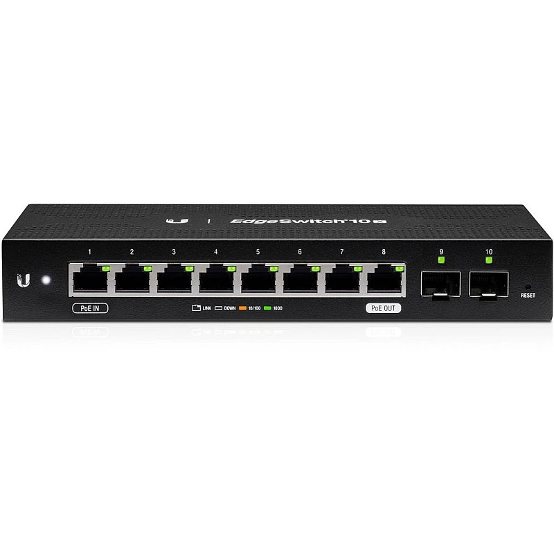 Ubiquiti EdgeSwitch 10X 10 Ports Switch, ES-10X - U-ES-10X Switches ｜ 衍光HinKwong 香港