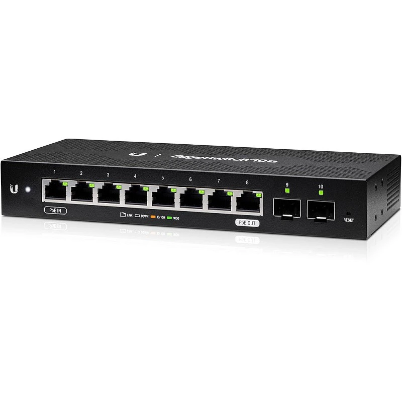 Ubiquiti EdgeSwitch 10X 10 Ports Switch, ES-10X - U-ES-10X Switches ｜ 衍光HinKwong 香港