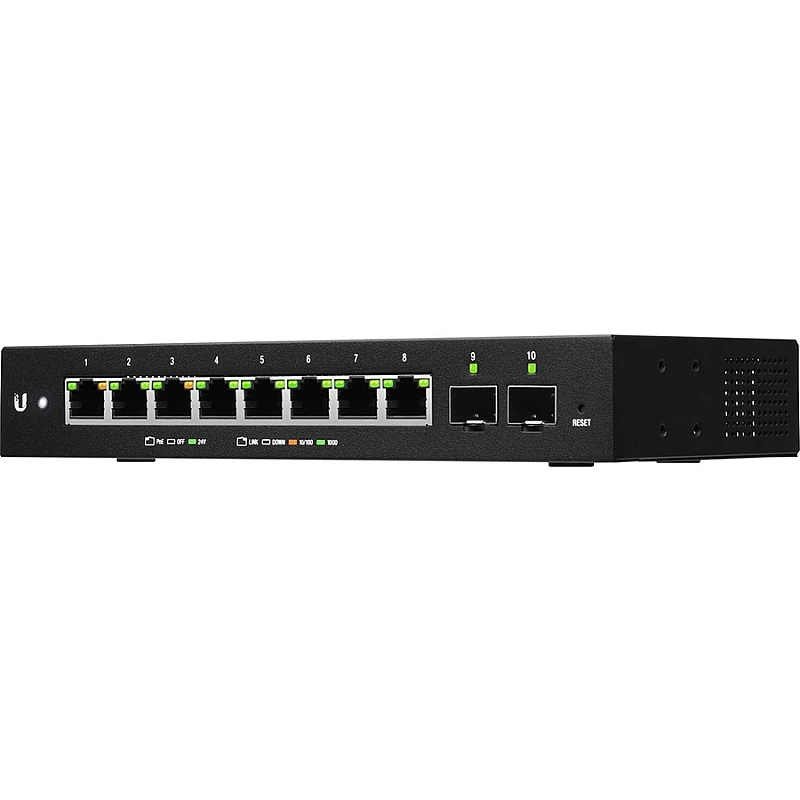 Ubiquiti EdgeSwitch 10XP 10 Ports Switch, ES-10XP - U-ES-10XP Switches ｜ 衍光HinKwong 香港
