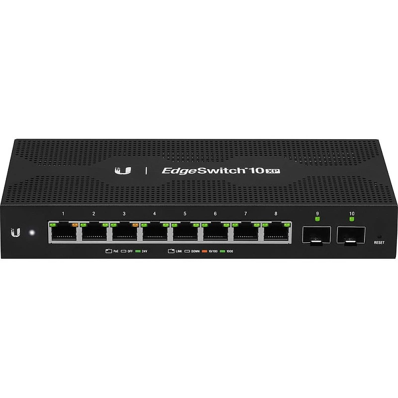 Ubiquiti EdgeSwitch 10XP 10 Ports Switch, ES-10XP - U-ES-10XP Switches ｜ 衍光HinKwong 香港